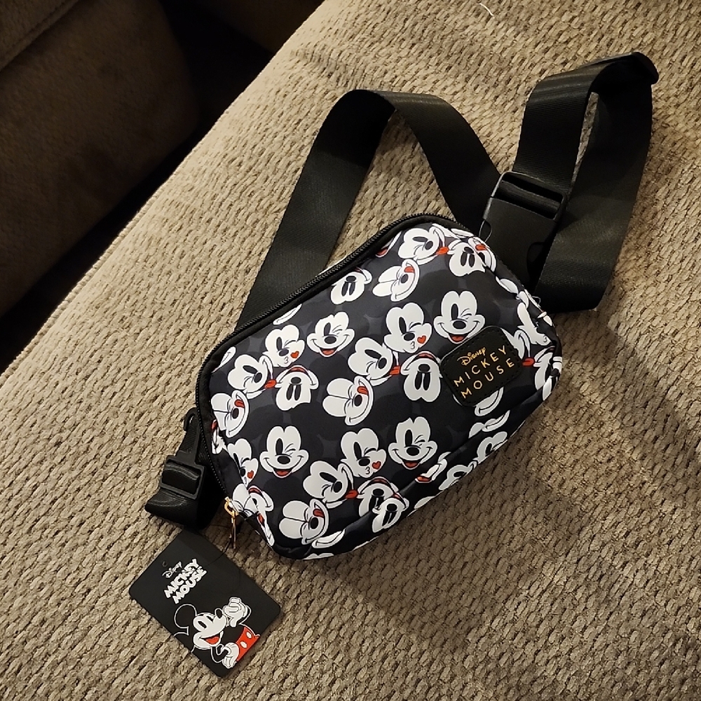 Bioworld Disney Mickey Mouse Belt Bag/fanny Pack, NWT!